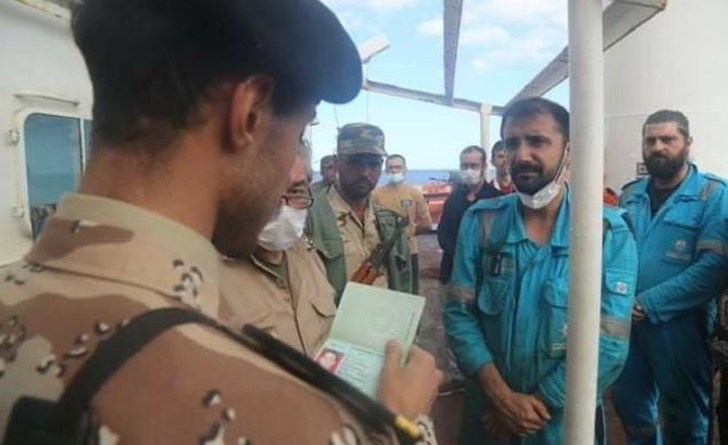 Hafter güçleri, Türk gemisine el koydu