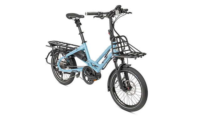 Yük taşımaya yönelik “hızlı” elektrikli bisiklet