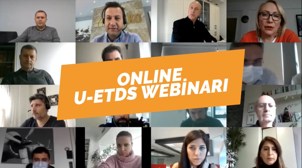U-ETDS webinarına lojistik sektöründen büyük ilgi