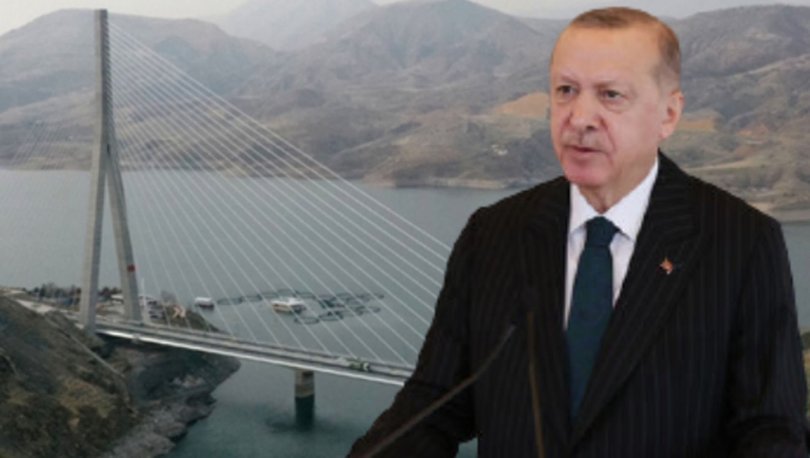 16 ili birbirine bağlayan Kömürhan Köprüsü açıldı