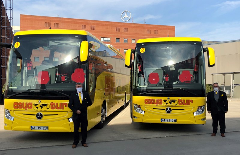 Mercedes'den 2021’in ilk otobüs teslimatı Asya Tur’a