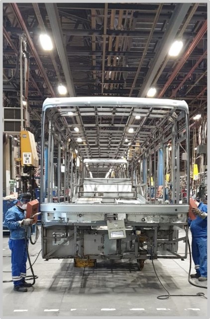 Salgın mağduru 2019 model Mercedes otobüslere jest