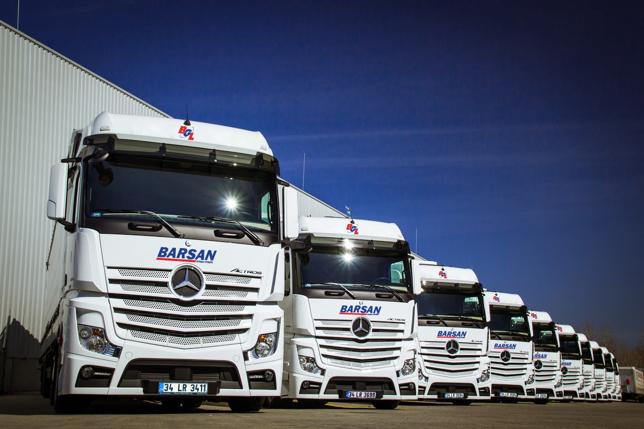 Barsan’ın 800 kamyon ve 1.000 treylerini ZF donattı