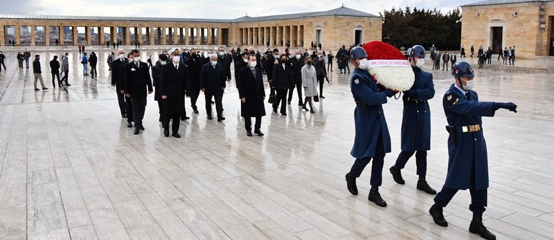 ARLOD yönetiminin Anıtkabir ziyareti