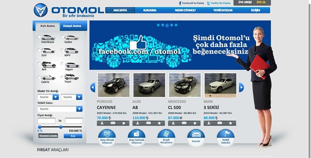 OTOMOL, online müşterilerinin hizmetinde