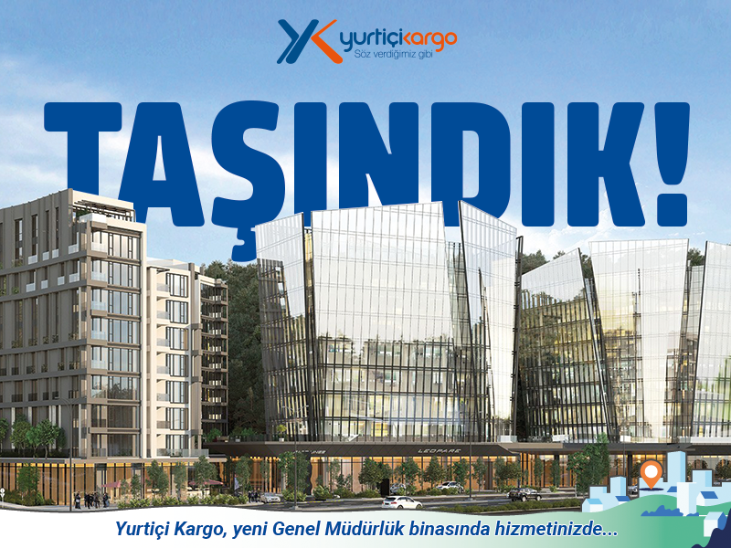 Yurtiçi Kargo Genel Müdürlük binasını Vadi'ye taşıdı