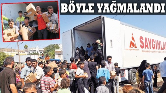 TIR'larımızı böyle yağmaladılar