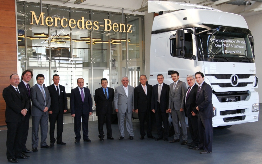 Mercedes’ten Sulayıcı Lojistik’e dev teslimat