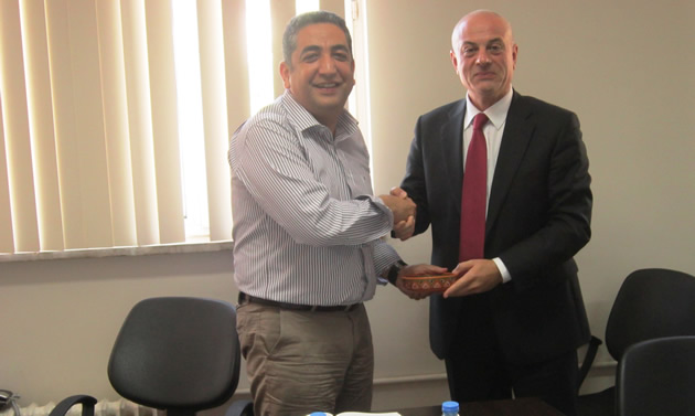 Gürcistan Trabzon Başkonsolosu’ndan Hopaport’a ziyaret