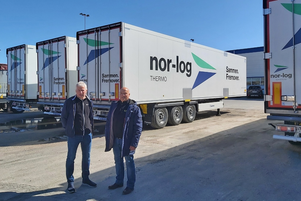 Fresh fish logistics in Norway 55 Cool Liner for Nor-log Thermo