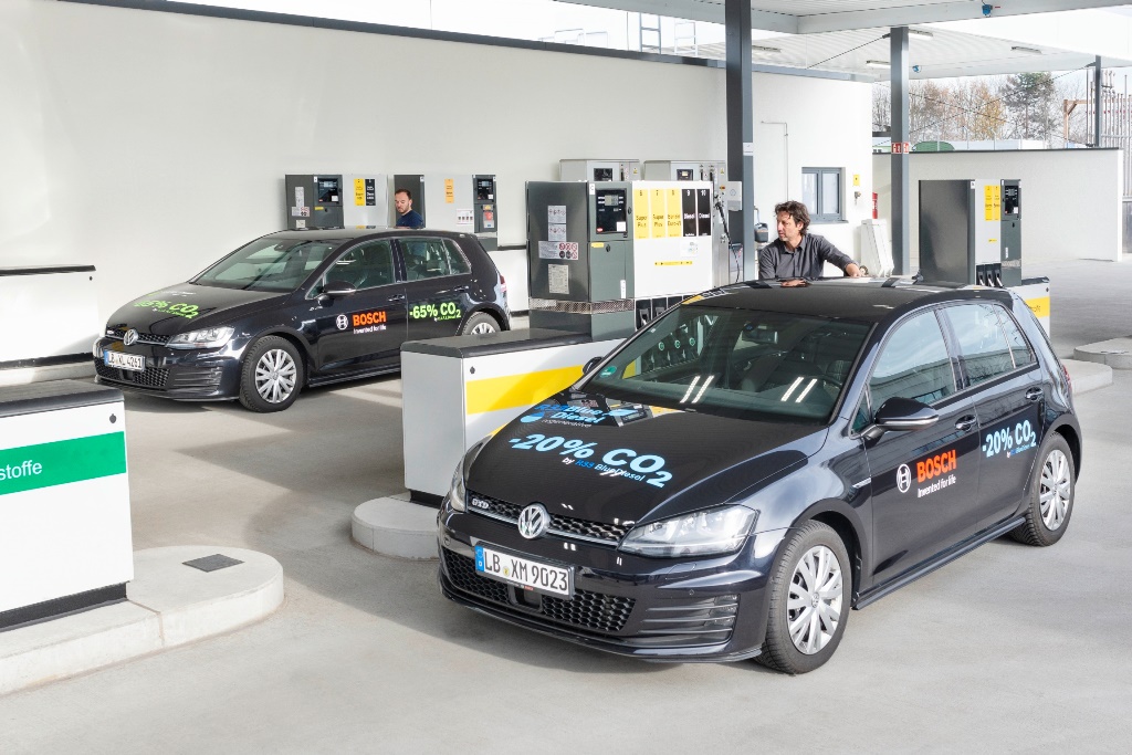 Bosch, Shell ve Volkswagen'den düşük karbonlu, yenilenebilir benzin