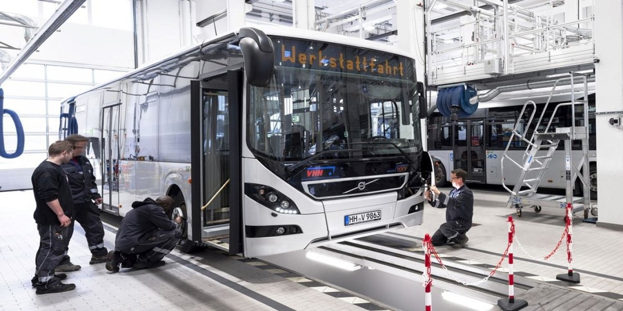 MAN elektrikli otobüsler Hamburg’da iş başında