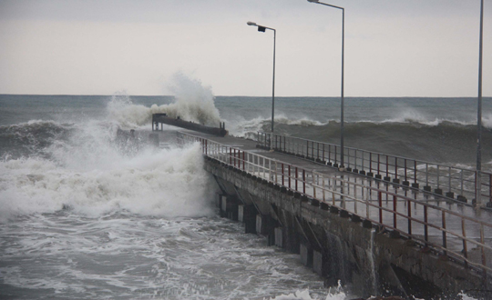 Karadeniz'de fırtına uyarısı