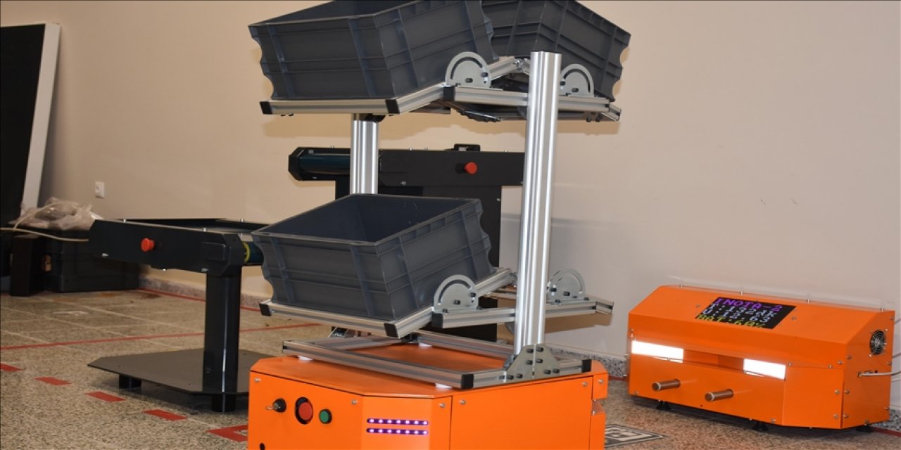 Akıllı süpürgeden ilham aldı, yerli yük taşıma robotu geliştirdi