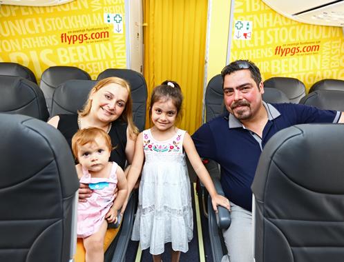 Pegasus’un yeni uçağı“Beren K.” filoya katıldı