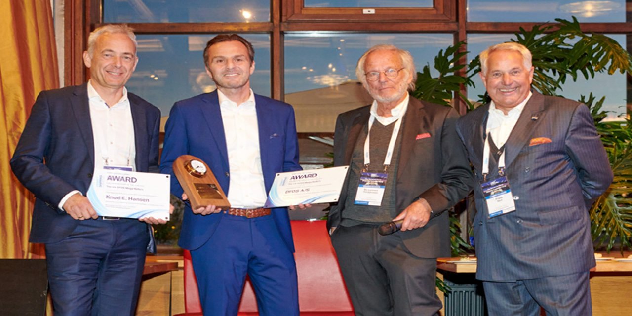 DFDS'e Avrupa Feribot Denizcilik Zirvesi’nde 2020 Yılının Ro-Ro Gemisi Ödülü