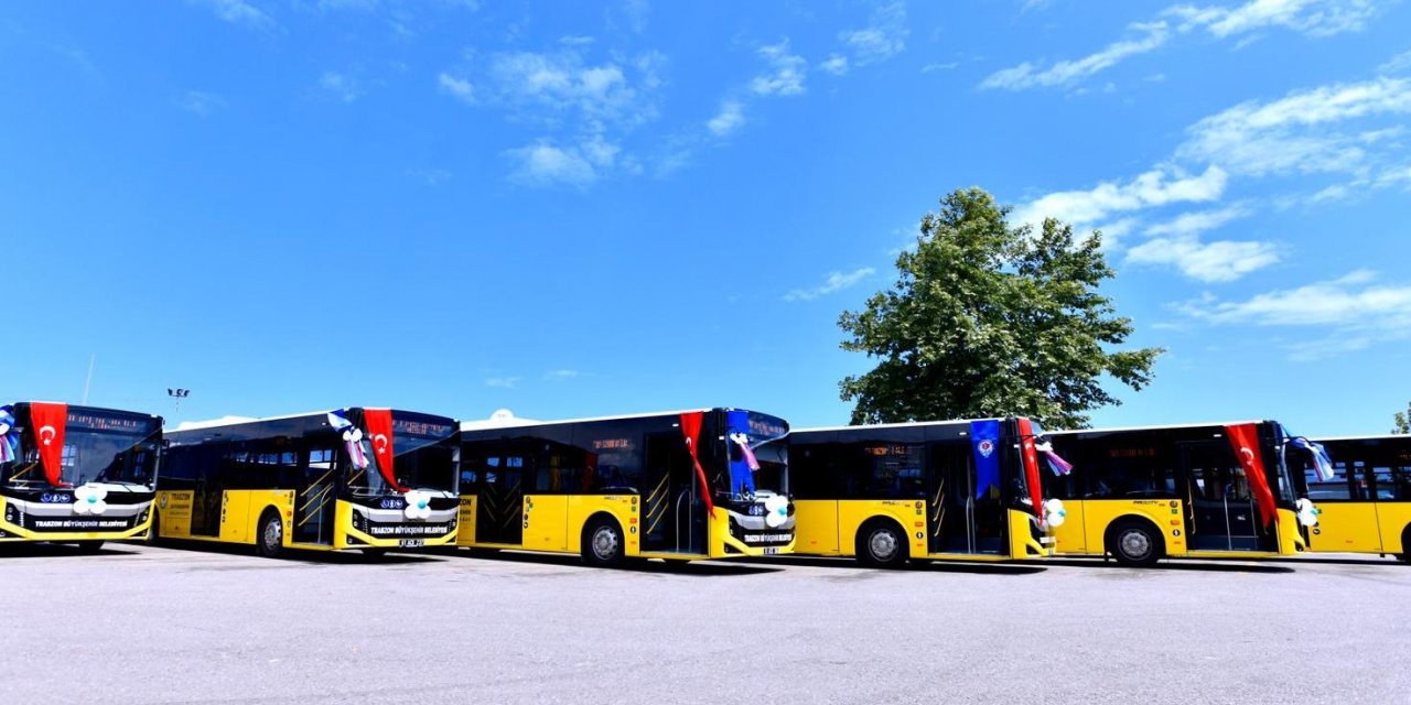 Trabzon Büyükşehir ulaşım filosunu güçlendiriyor