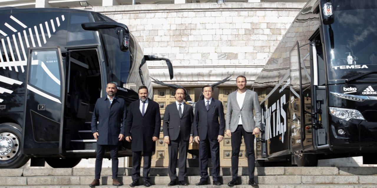 TEMSA’dan  Beşiktaş Futbol Takımı’na yeni araç
