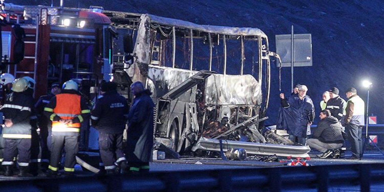 İstanbul'dan kalkan yolcu otobüsü, Bulgaristan'da yandı: 46 ölü