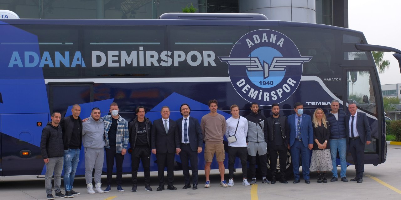Adana Demirspor, Süper Lig yolculuğuna TEMSA ile devam ediyor