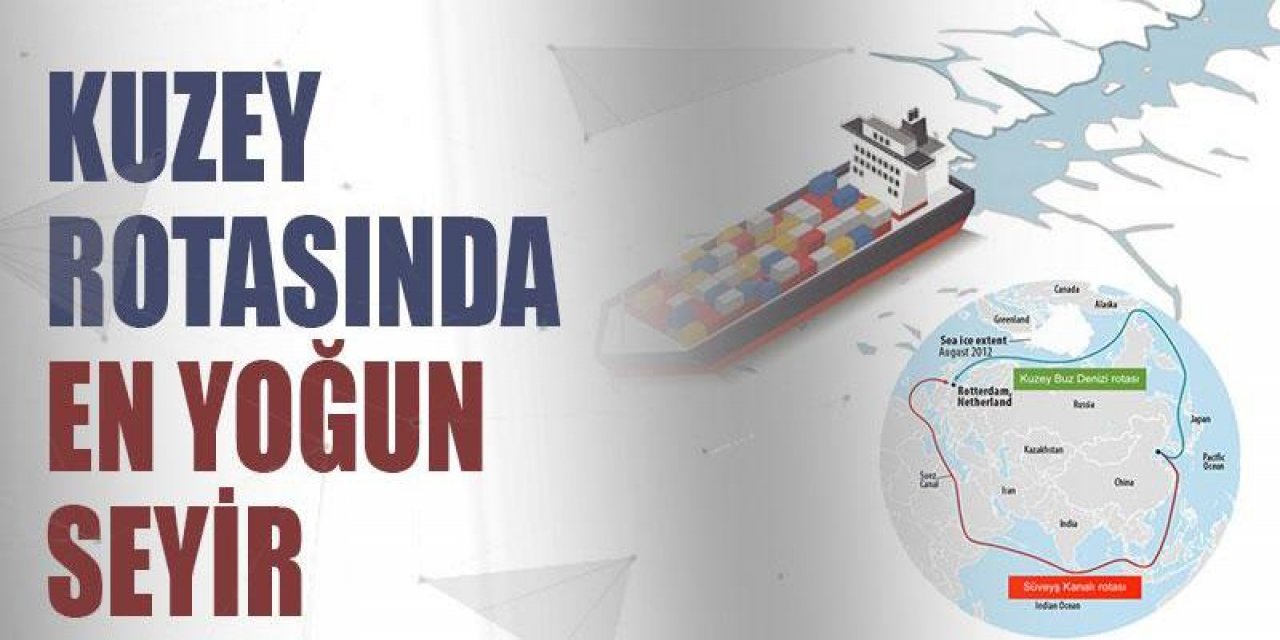 Maersk gemisi, Süveyş'i by pass edip Kuzey rotasıyla yolu 10 bin km kısalttı