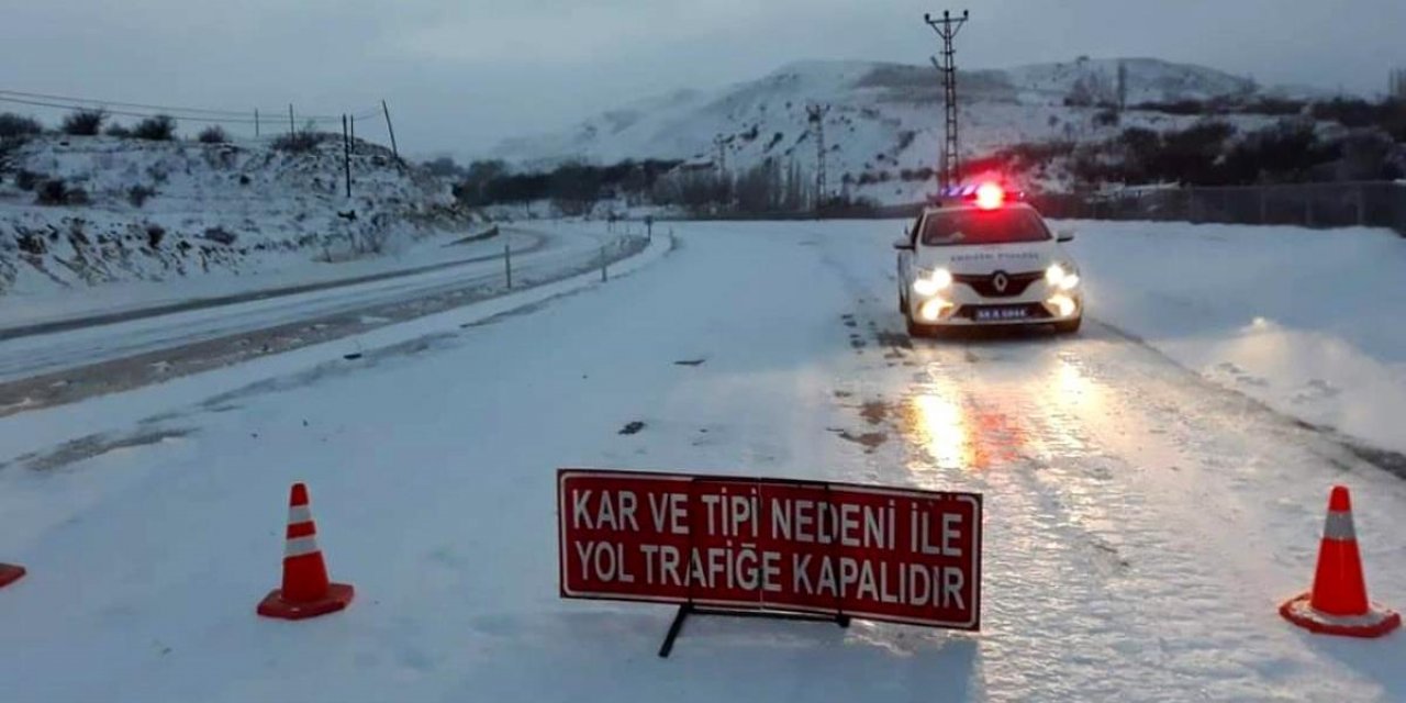 Karayolları duyurdu! İşte Türkiye genelinde kapalı yollar