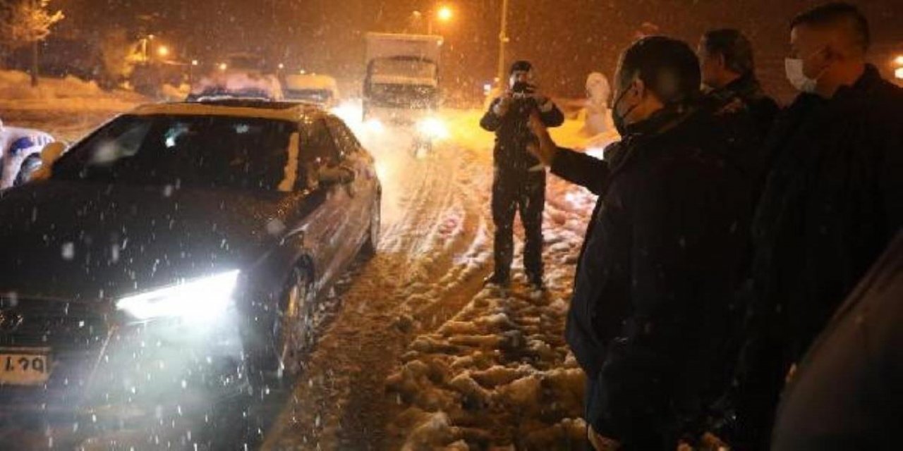 D-100 ve TEM mahsur kalanlar için ulaşıma açıldı