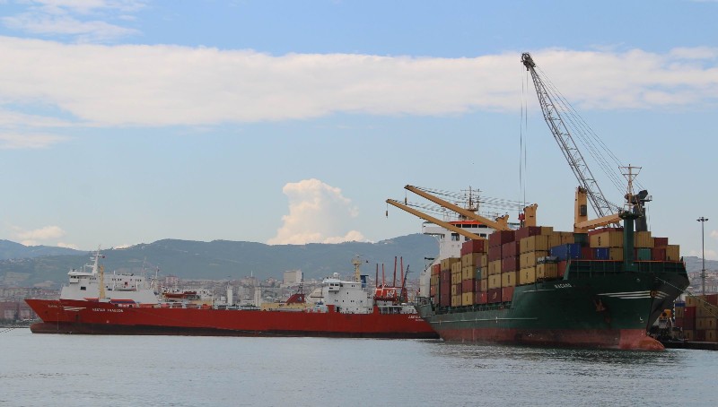 Samsun Limanı'na gelen gemi azaldı