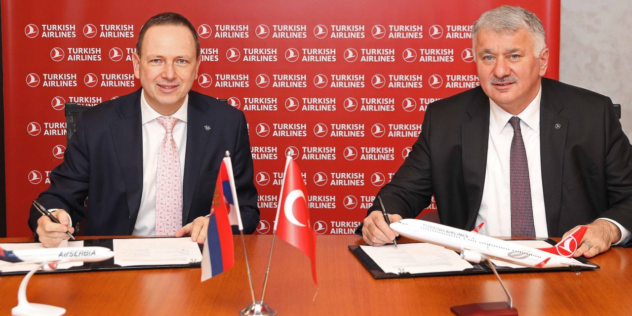 THY ve Air Serbia ortak uçuş iş birliğini genişletiyor
