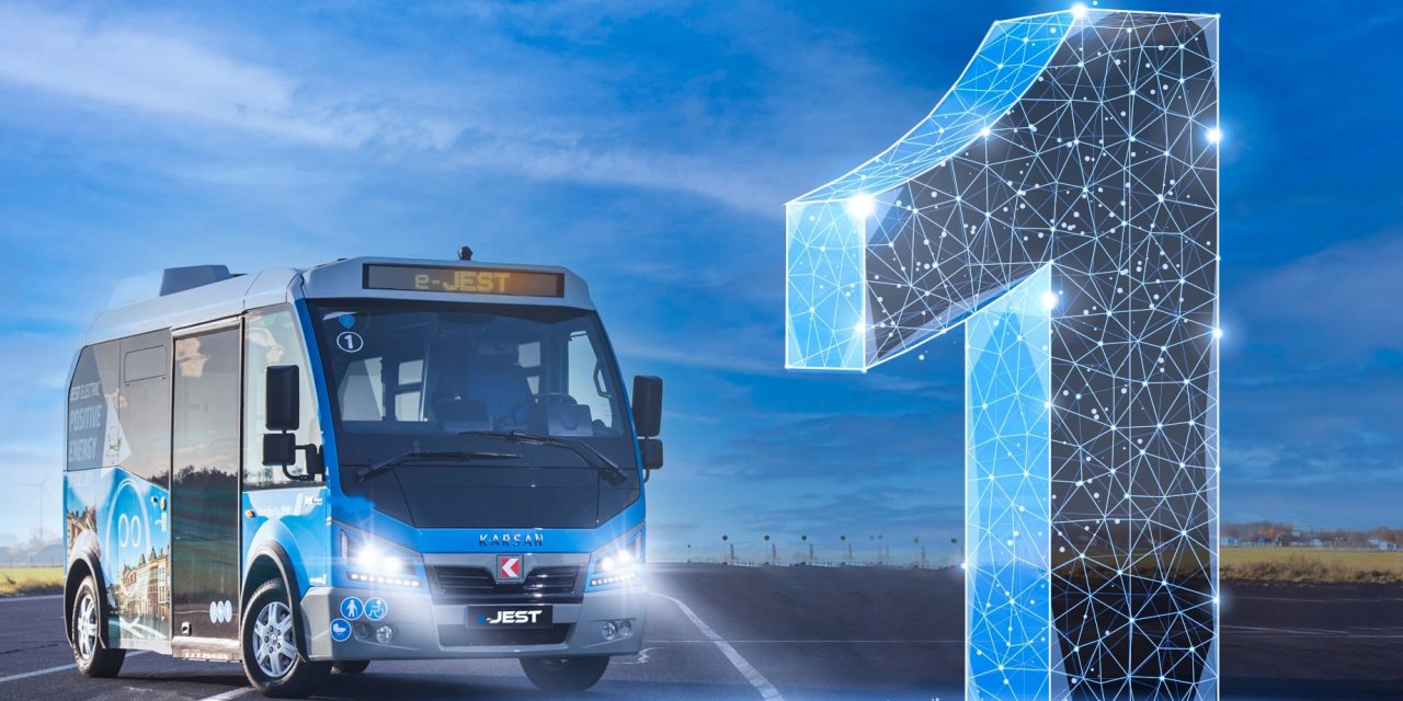 Karsan e-JEST İki Yıl Üst Üste Avrupa Pazarının Lideri!