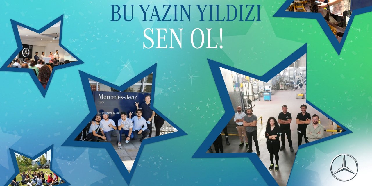 Mercedes'in zorunlu yaz dönemi staj programı başvuruları başladı