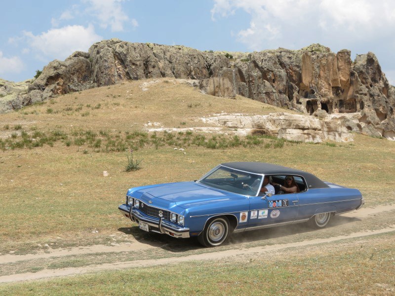 Klasik otomobiller Mobil 1 ile Türkiye yollarında