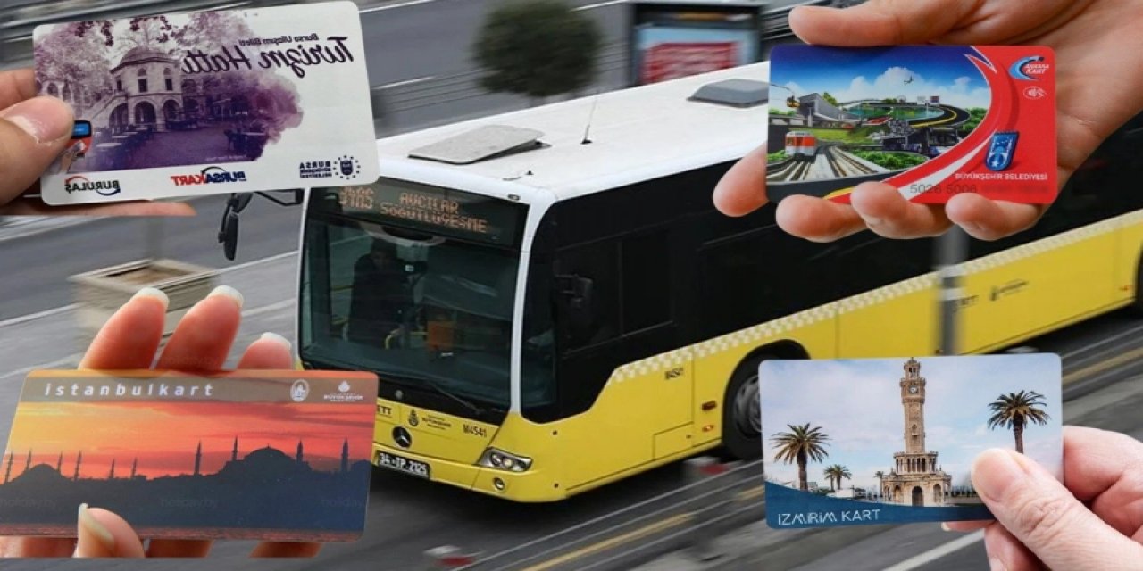 Toplu taşımada Türkiye Kart (TrKart) uygulaması başlıyor