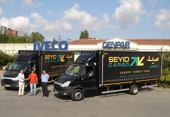 Genpar’dan Seyid Kargo’ya 4 ader Iveco Daily