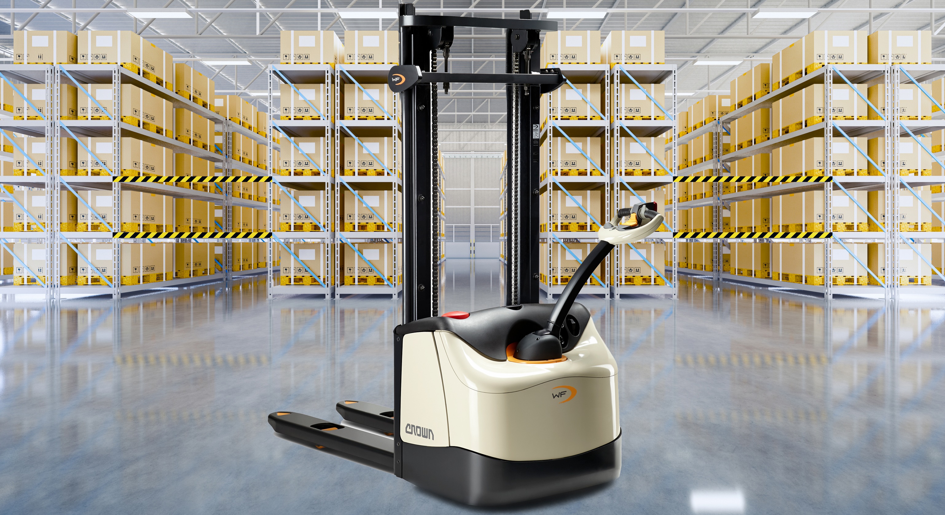 Crown akülü istifleyicilerde avantajlı leasing kampanyası