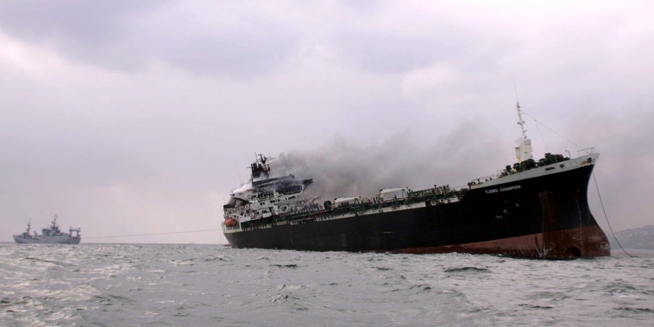 Türk mürettebatın da bulunduğu gemi Tunus'ta battı