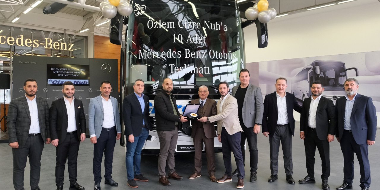 Özlem Cizre Nuh, 4 Mercedes-Benz Travego 16 2+1'i filosuna kattı
