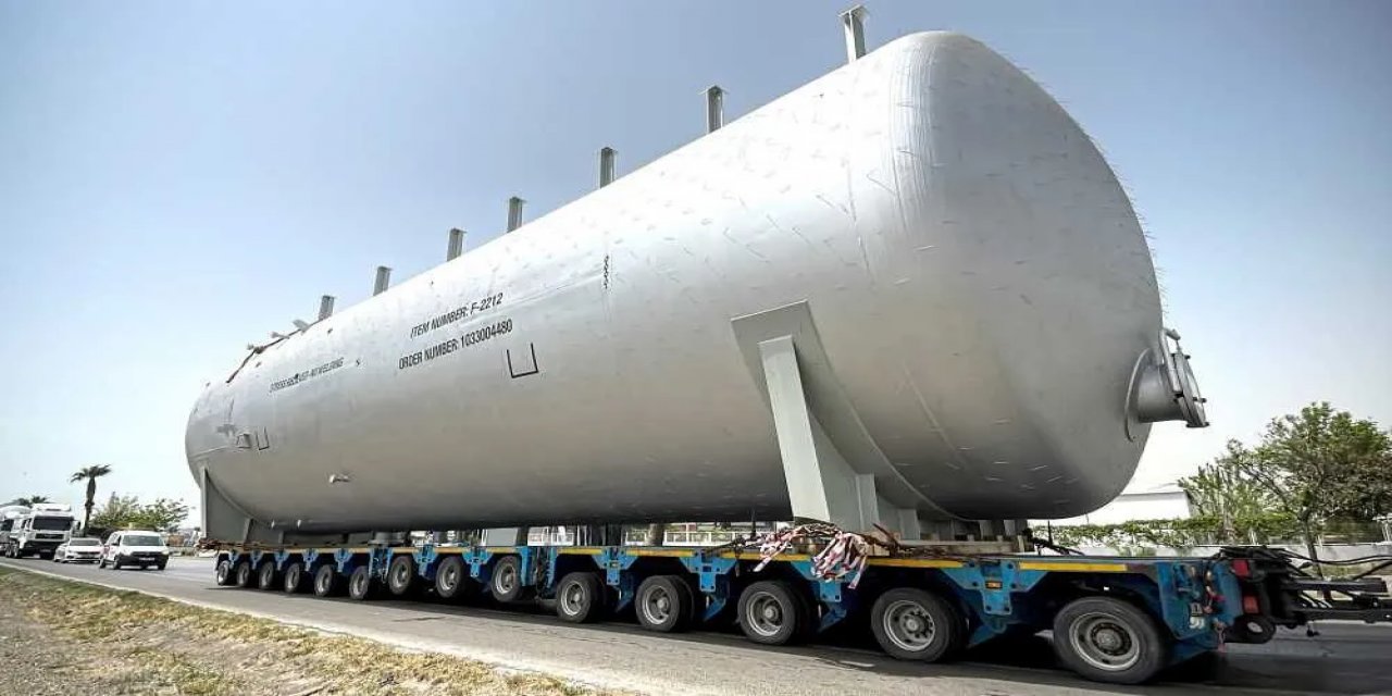 Dev reaktör 4 günde Mersin'den Adana'ya taşınacak