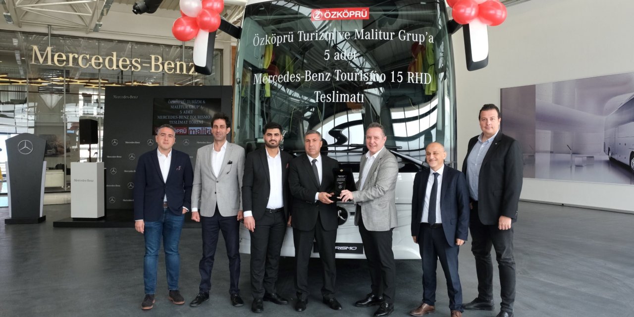 Özköprü Turizm, filosuna kattığı 5 Tourismo 15 RHD'nin 2'sini teslim aldı
