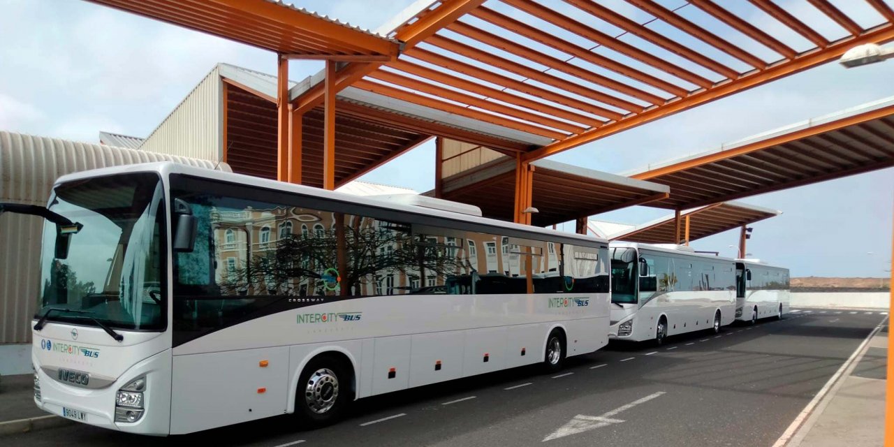 Kanarya Adaları yollarında Iveco otobüsler turlayacak