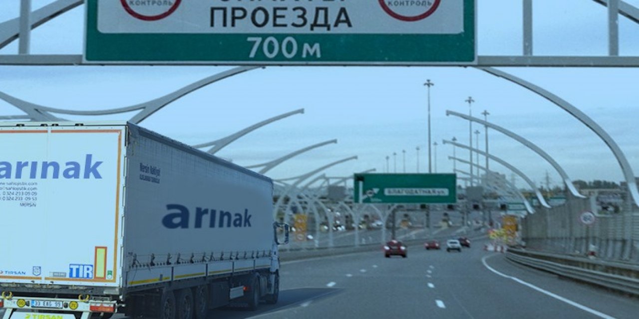Rusya, artık Türk TIR'larından 350 dolarlık teminat belgesi almayacak
