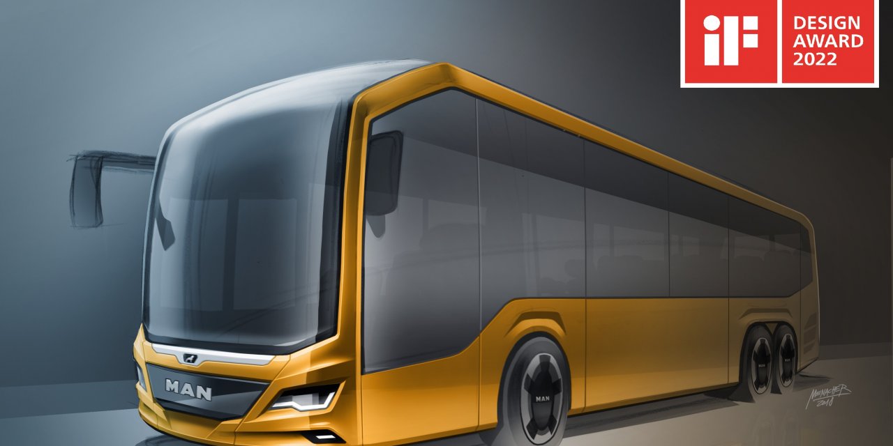 Yeni MAN Lion's Intercity LE, iF Design Award 2022 ödülünü kazandı