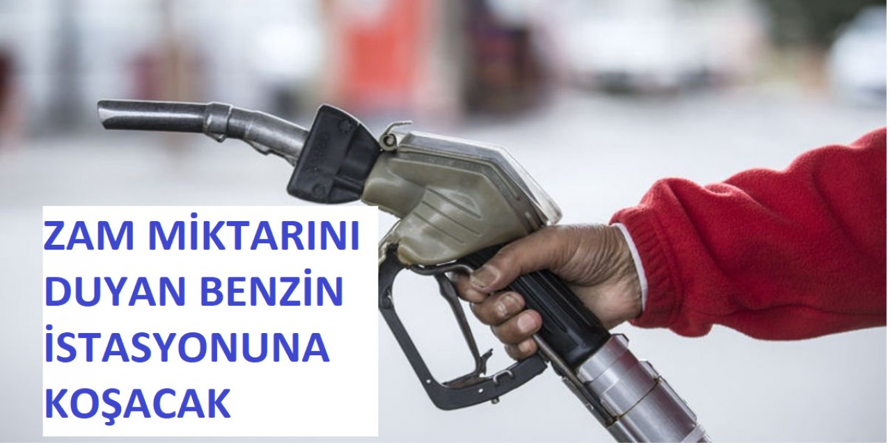 Benzine "okkalı" bir zam daha: 2 lira 18 kuruş