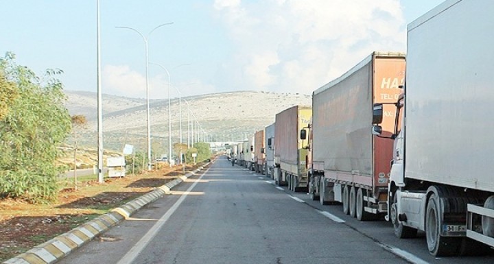 Mısır'da 98 Türk şoför TIR'larıyla birlikte rehin