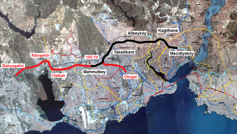 Mecidiyeköy-Mahmutbey 26 dakikaya inecek