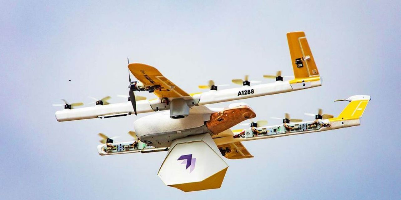 Google'ın Çatı Şirketi Alphabet, "Kargo Dronu" Tasarlıyor