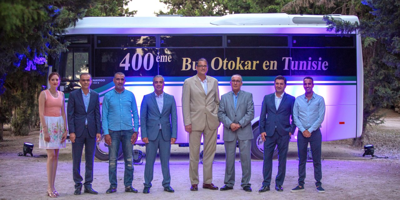 Otokar, Tunus’a 400’üncü aracını törenle teslim etti