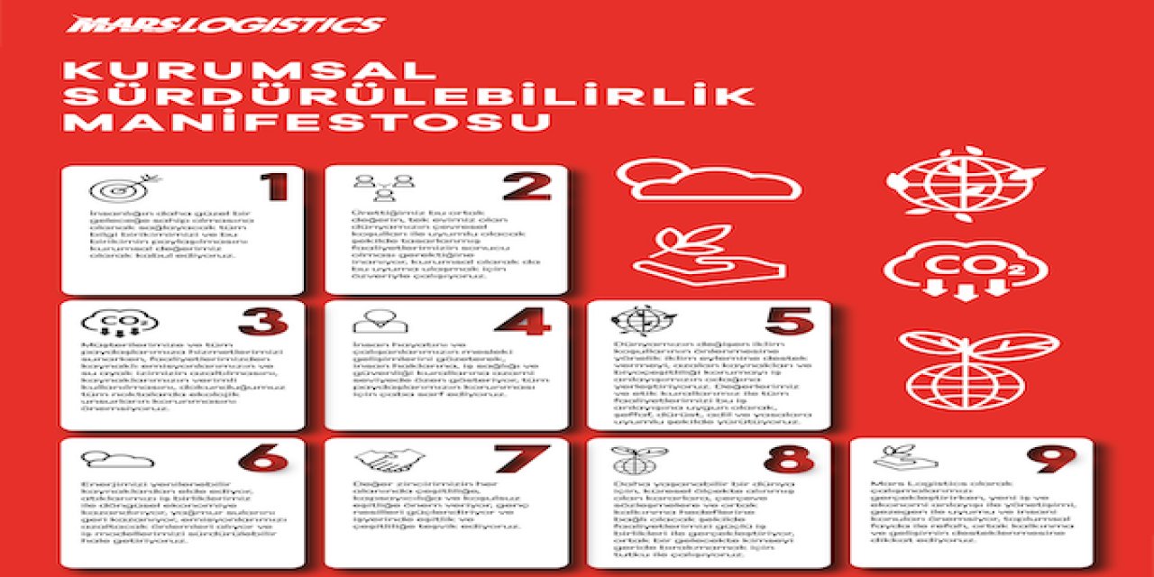 Mars Logistics’ten, Kurumsal Sürdürülebilirlik Manifestosu
