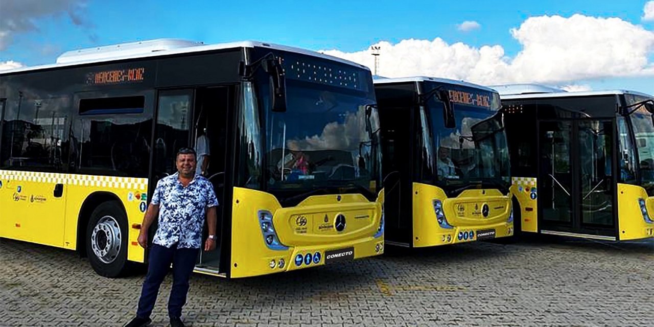 Mercedes'ten Ateşoğlu Turizm'e 3 adet 2022 model Conecto Solo teslimatı