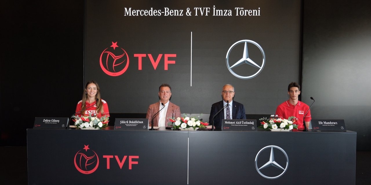 Mercedes-Benz, Voleybol Milli Takımlar Ana Sponsoru oldu